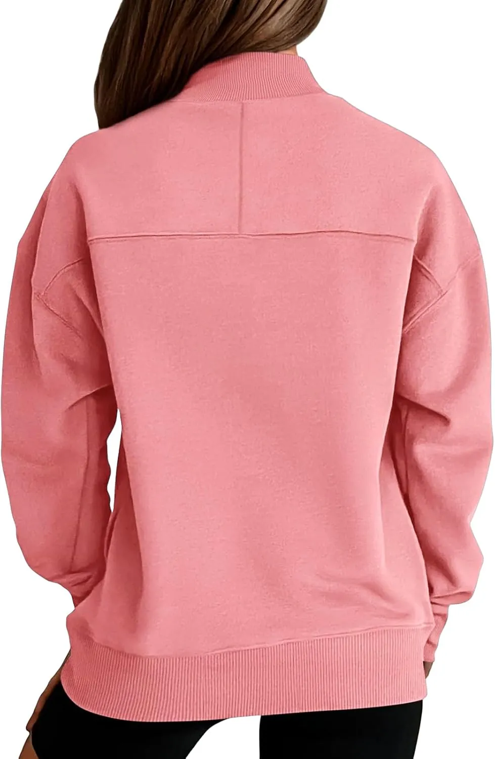 Womens Oversized Sweatshirts Turtleneck Pullover Long Sleeve Sweatshirt Casual Loose Tops Fall Fashion Outfits