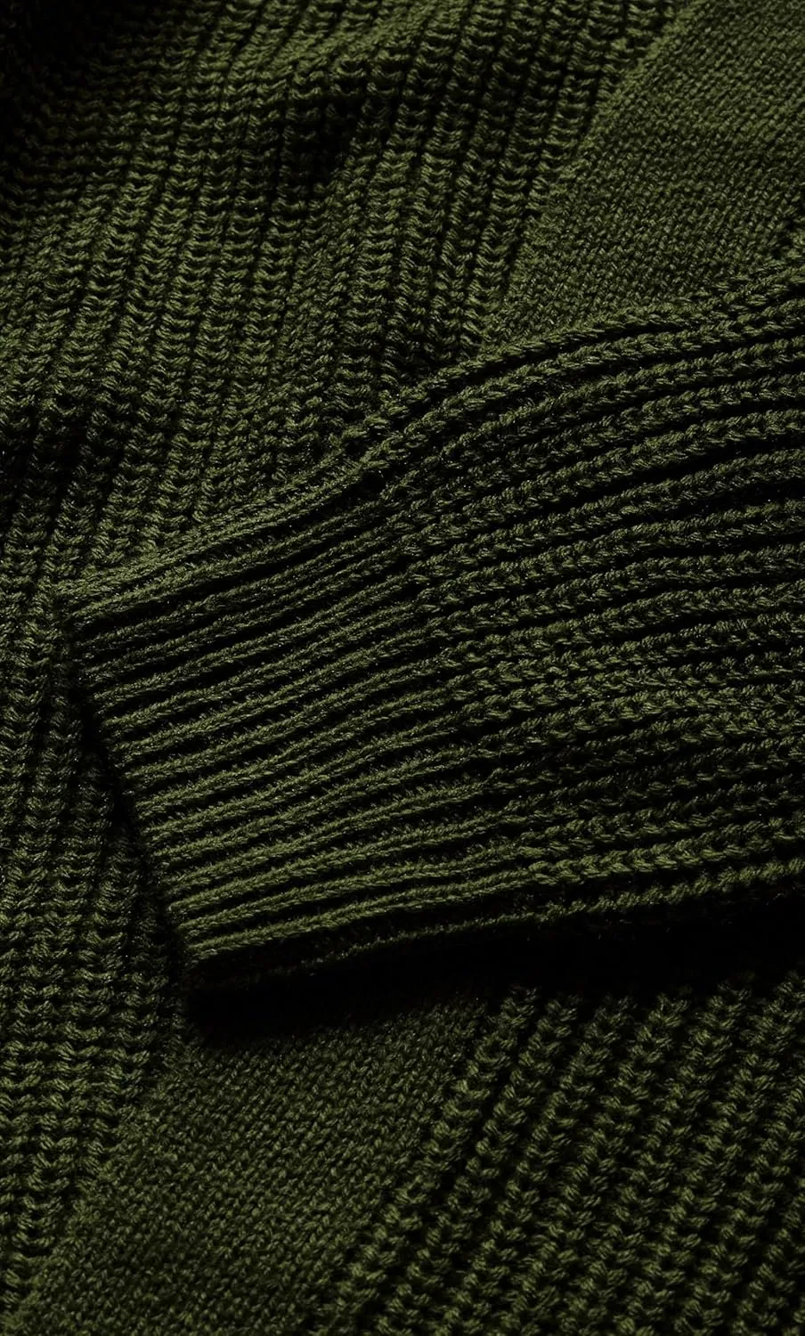 Women's Plus Size Boyfriend Rib Knit Open Front Cardigan