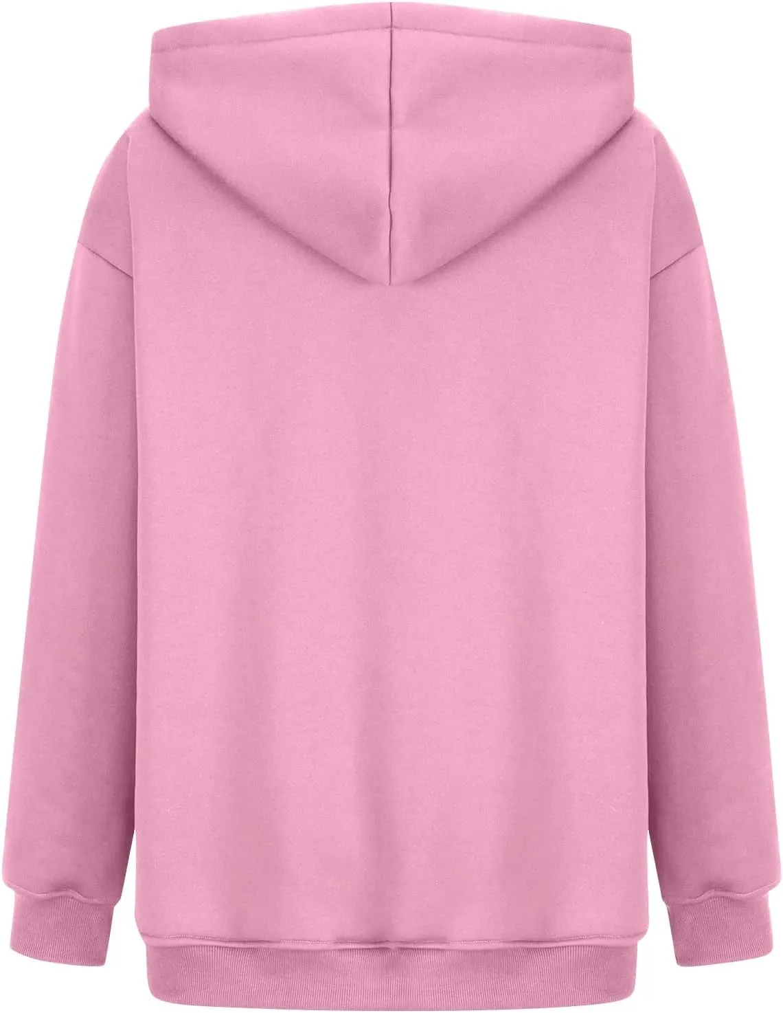 Womens Sweatshirts Trendy solid color Hoodie Casual Fleece Pullover Drawstring Fall Sweater Comfort Hoodie Hiking Clothes