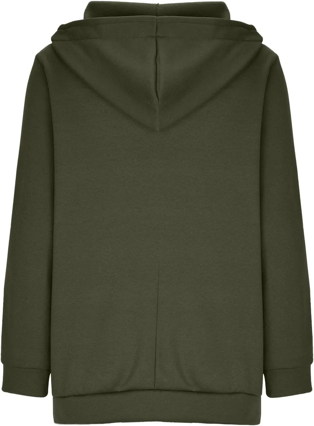XUNRYAN Womens Hoodies Long Teen Girl Fall Fashion 2023 Jacket Oversized Sweatshirts Casual Clothes Zip Up Hoodie Pockets