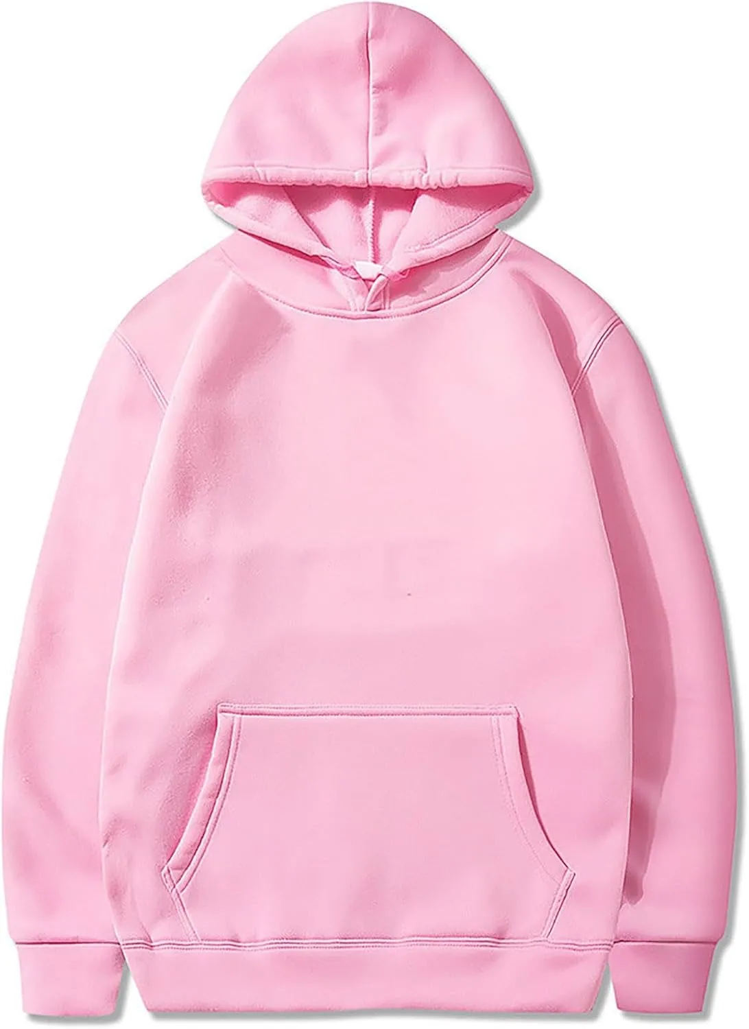 YUHGODO Women Oversized Hoodie Long Sleeve Letter Print Casual Drawstring Cute Preppy Pullover Sweatshirts for Teen Girls